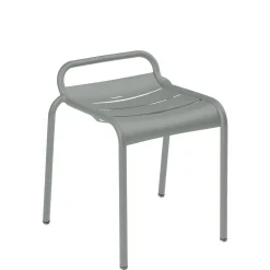 Tabouret Empilable Luxembourg Metal Gris / Aluminium - Fermob
