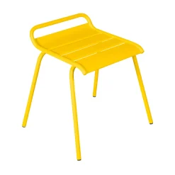Tabouret Empilable Monceau Metal Jaune - Fermob