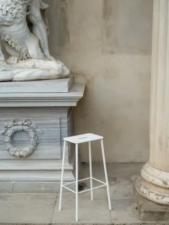 Tabouret Haut Adam Outdoor Metal/ H 76 Cm - Frama