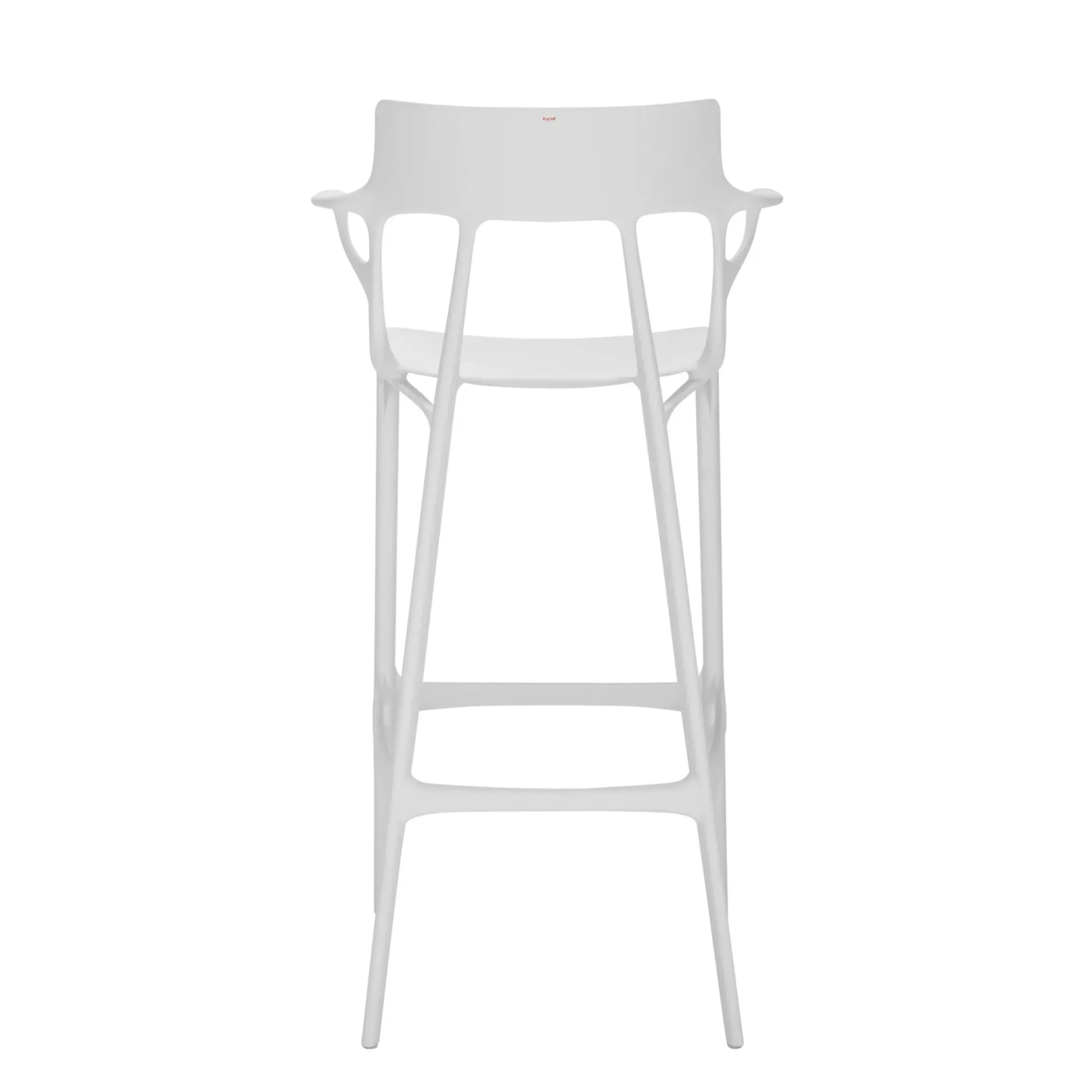 Tabouret Haut A.I Plastique/ 75 Cm - Concu Par Intelligence Artificielle - Recycle - Kartell