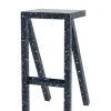 Tabouret Haut Bureaurama Metal Noir / H 74 Cm - Outdoor - Magis