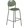Tabouret Haut Coupole Metal Vert / H 75 Cm - Emu