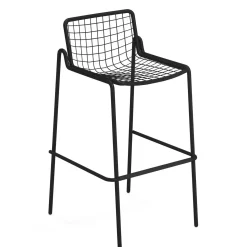 Tabouret Haut Empilable Rio R50 Metal/ H 74 Cm - Emu