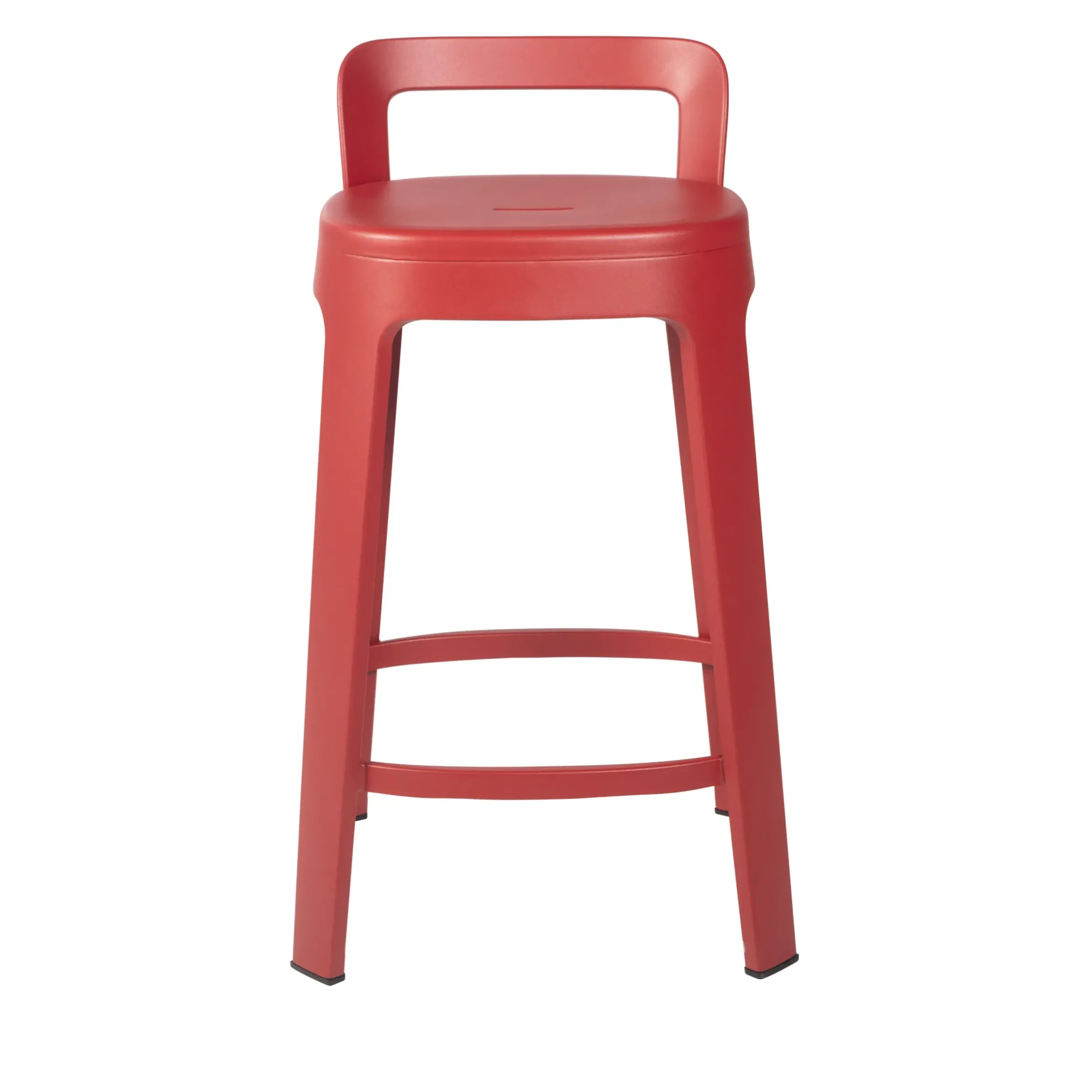 Tabouret Haut Ombra Counter Metal/ Avec Dossier - H 65 Cm - Rs Barcelona