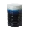 Tabouret Lagoon Ceramique Bleu / Ceramique - O33 X H45 Cm - Pols Potten