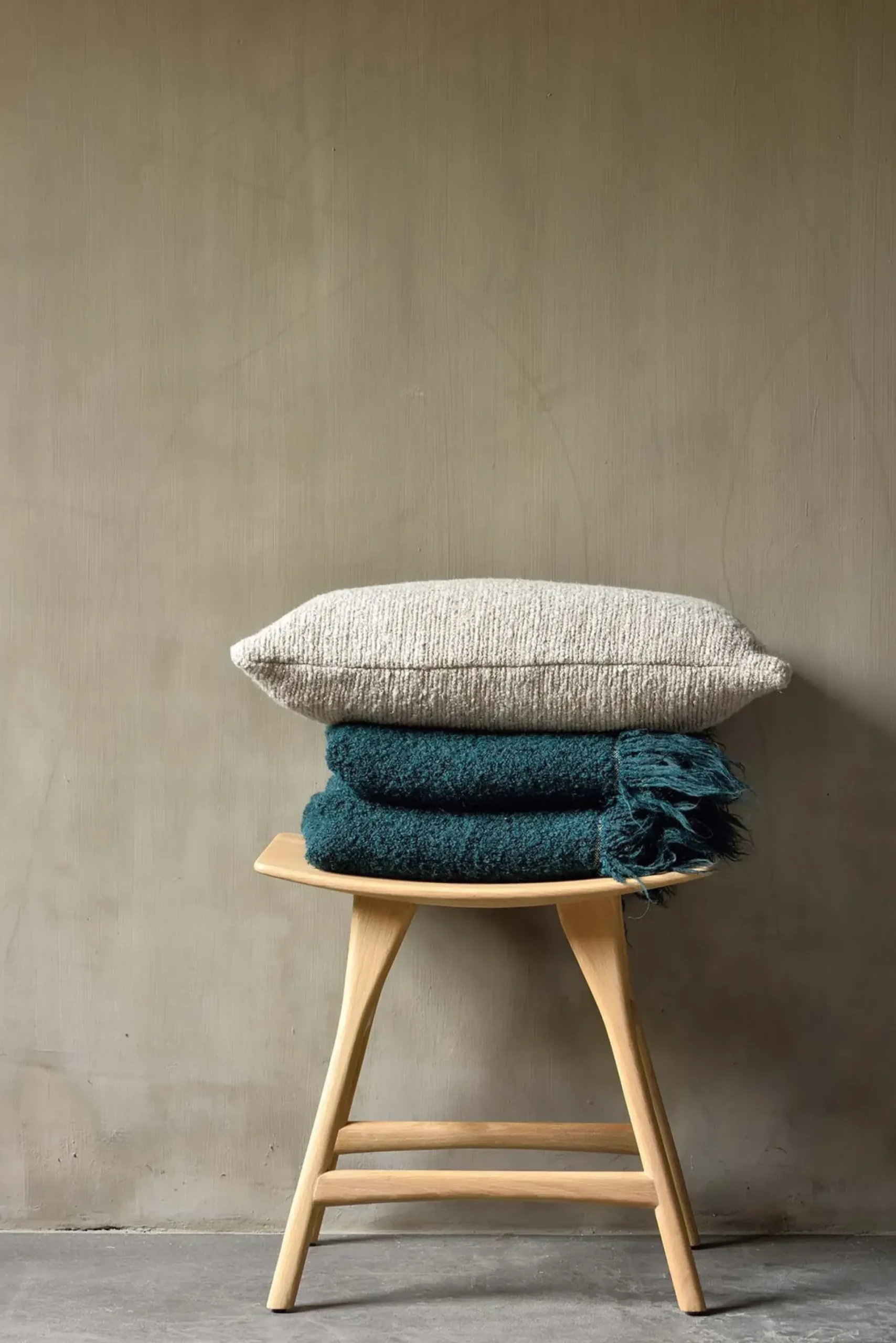 Tabouret Osso Bois Naturel / Massif - H 45.5 Cm - Ethnicraft