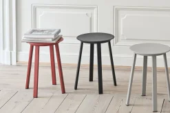 Tabouret Revolver Metalpivotant / H 48 Cm - Metal - Hay