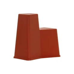 Tabouret Stool-Tool Plastique Rouge / Multifonction - Vitra