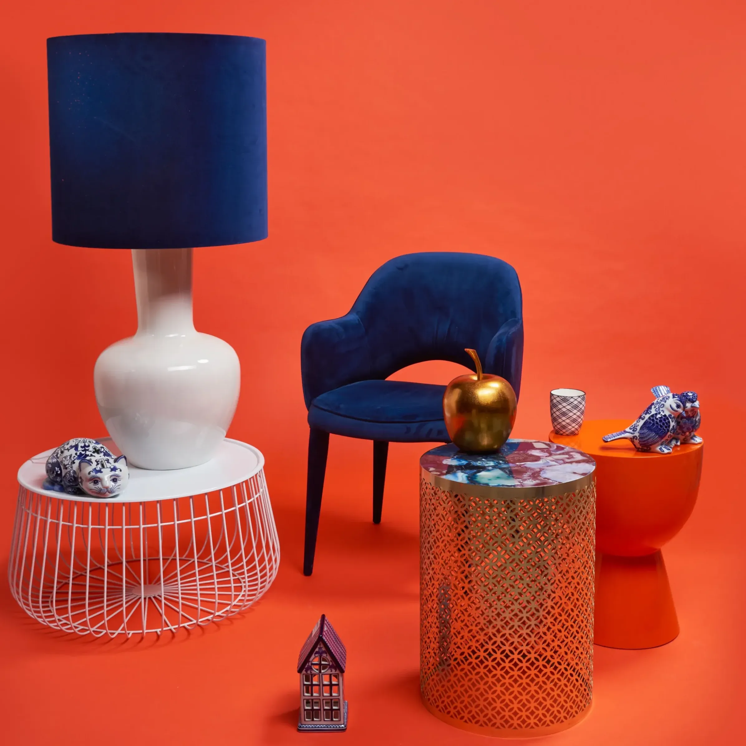 Tabouret Tam Tam Plastique/ Plastique Laque - Pols Potten