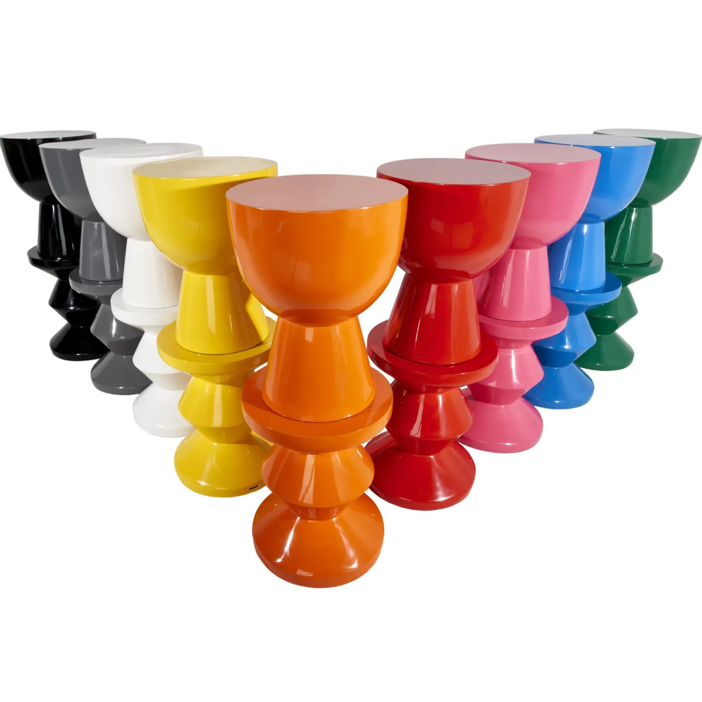Tabouret Tam Tam Plastique/ Plastique Laque - Pols Potten