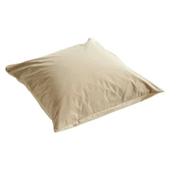 Taie D'Oreiller 65 X 65 Cm Duo Tissu Marron / Coton Oeko-Tex - Hay