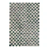 Tapis Damier  Vert / 200 X 300 Cm - Tufte Main - Maison Sarah Lavoine