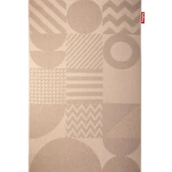 Tapis D'extérieur Carpretty Grand Pop Up Beige / 200 X 290 Cm - Polypropylene Tisse - Fatboy