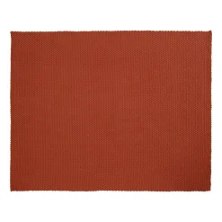 Tapis D'extérieur Rope Tissu Rouge / 200 X 250 Cm - Pet Recycle - Cinna