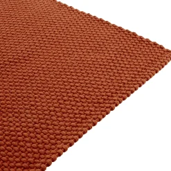 Tapis D'extérieur Rope Tissu Rouge / 200 X 250 Cm - Pet Recycle - Cinna
