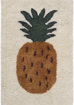 Tapis Fruiticana -  Jaune Vert Beige / Large - Tisse Main - Ferm Living