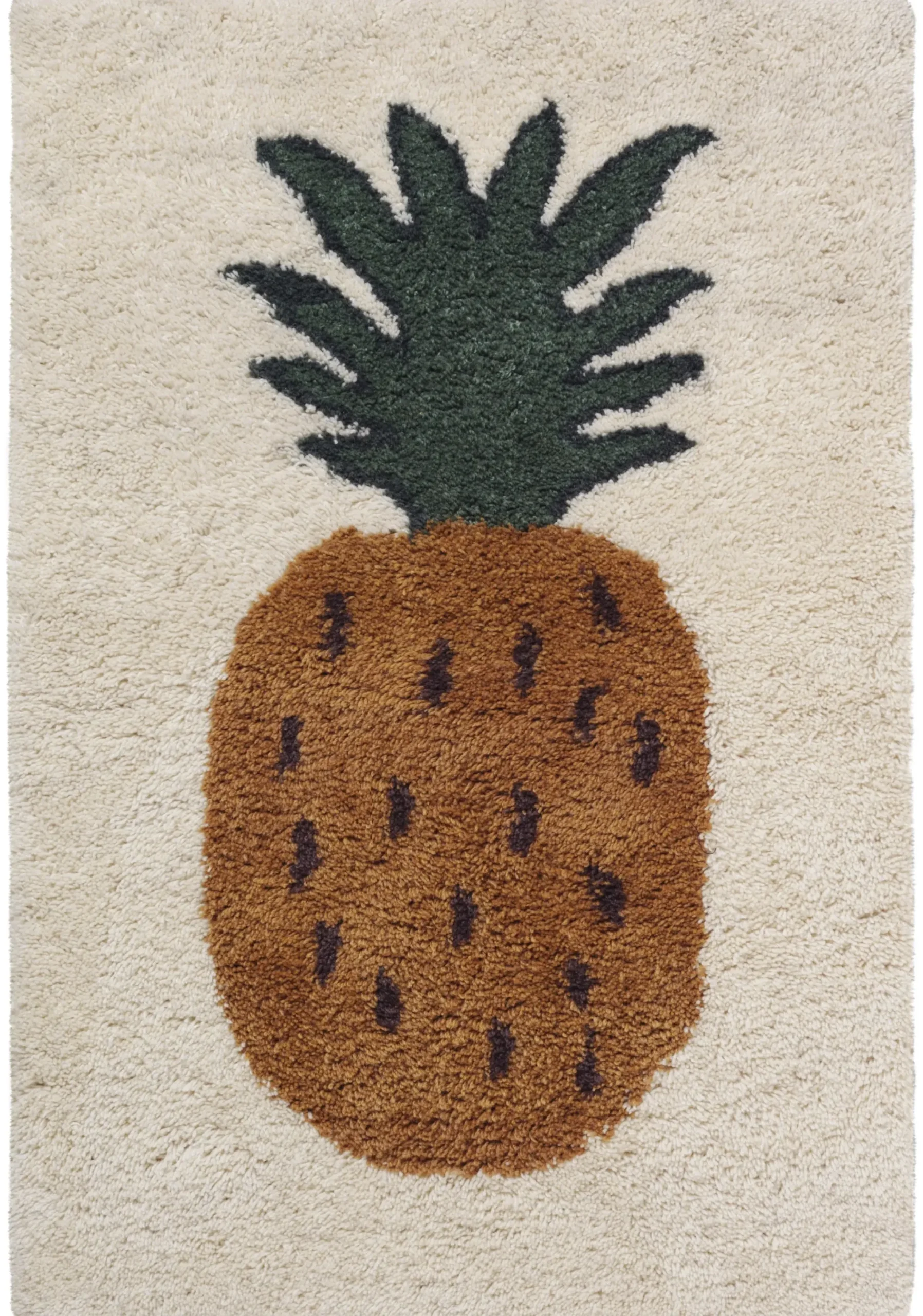 Tapis Fruiticana - Jaune Vert Beige / Large - Tisse Main - Ferm Living