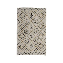 Tapis Jaida Marron Beige / 150 X 90 Cm - Bloomingville