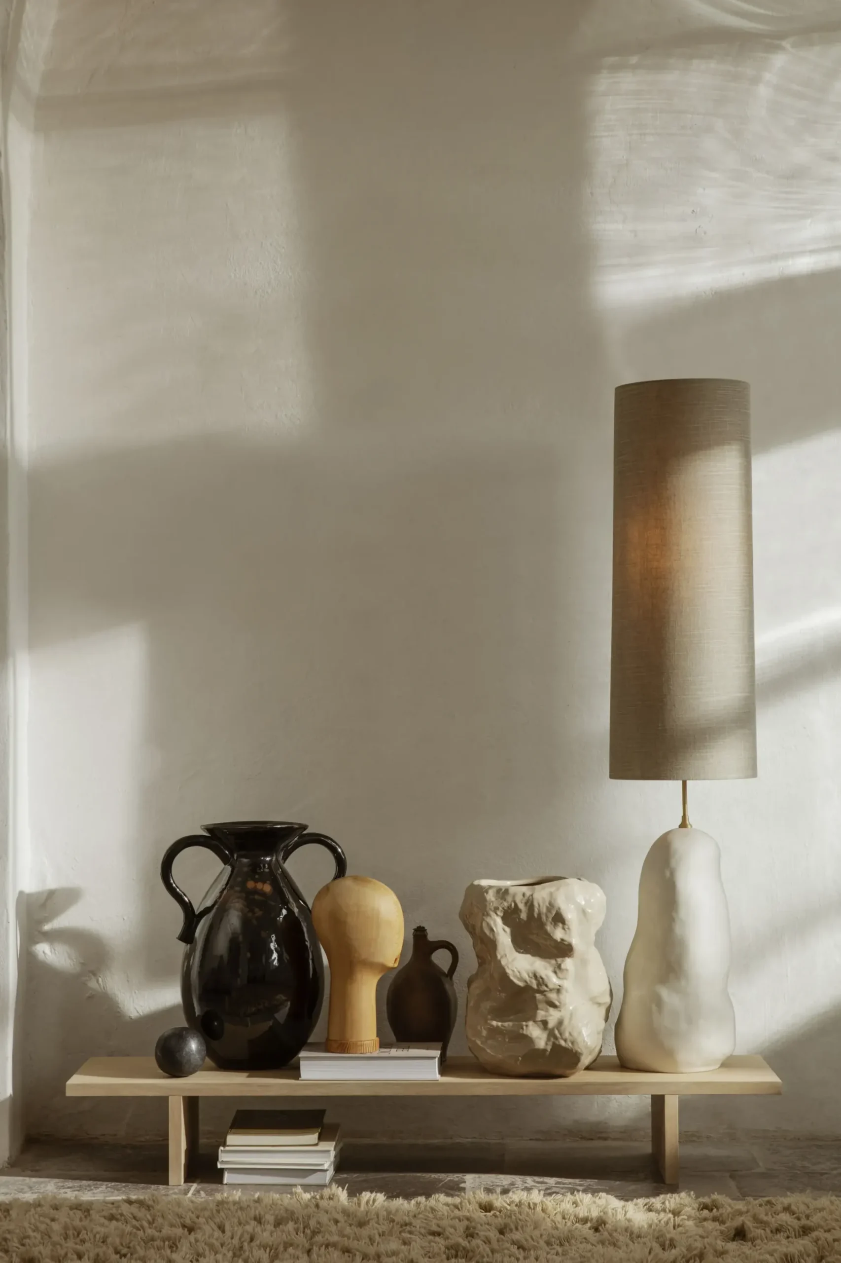 Tapis Meadow Large / Poils Longs - / Laine Tuftee Main - Ferm Living