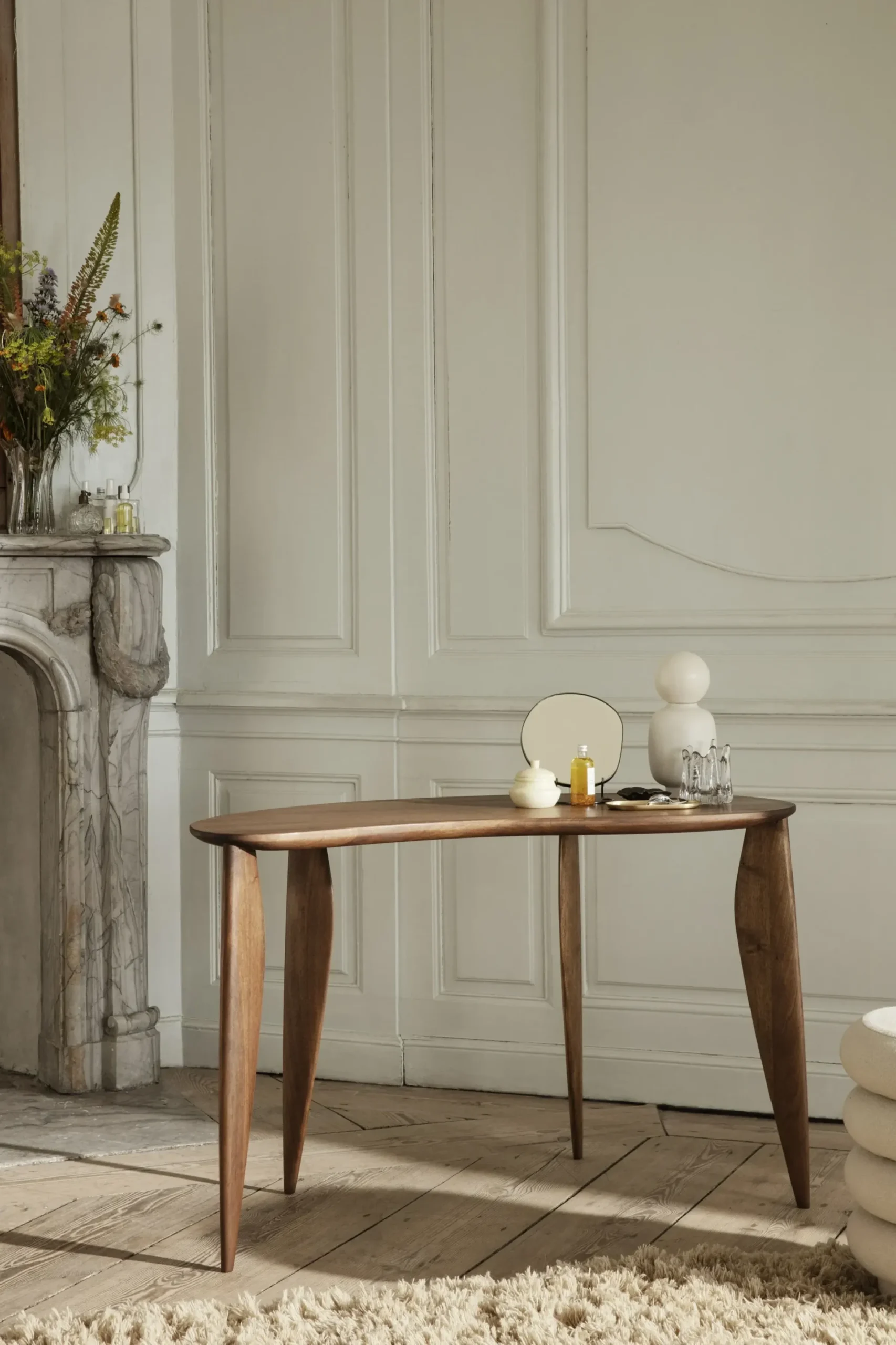 Tapis Meadow Large / Poils Longs - / Laine Tuftee Main - Ferm Living