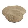 Tapis Zen Shaped  Beige / 140 X 145 Cm - Fait Main - Bolia
