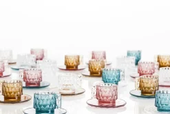 Tasse A Cafe Jellies Family Plastique Transparent / Set Tasse + Soucoupe - Kartell