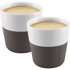 Tasse A Espresso Ceramique Marron / Set De 2 - 80 Ml - Eva Solo