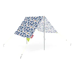 Tente De Plage Miasun Tissu Bleu / Pliable & Nomade - 150 X 220 Cm - Fatboy