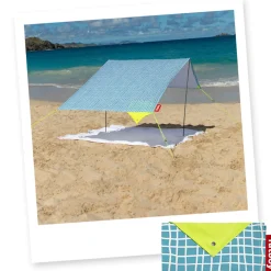 Tente De Plage Miasun Tissu / Pliable & Nomade - 150 X 220 Cm - Fatboy