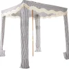 Tente De Plage The Premium Cabana Tissu Bois Bleu / 200 X 200 X H 240 Cm - Business & Pleasure