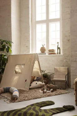 Tente Enfant Coccinelle Tissu Blanc / Pliable - Ferm Living