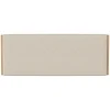 Tete De Lit Haven Tissu Beige Bois Naturel / L 166 X H 66 Cm - Bolia