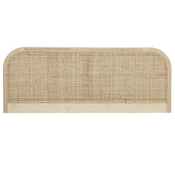 Tete De Lit Raley Bois/ Cannage Rotin - L 180 X H 70 Cm - Bloomingville