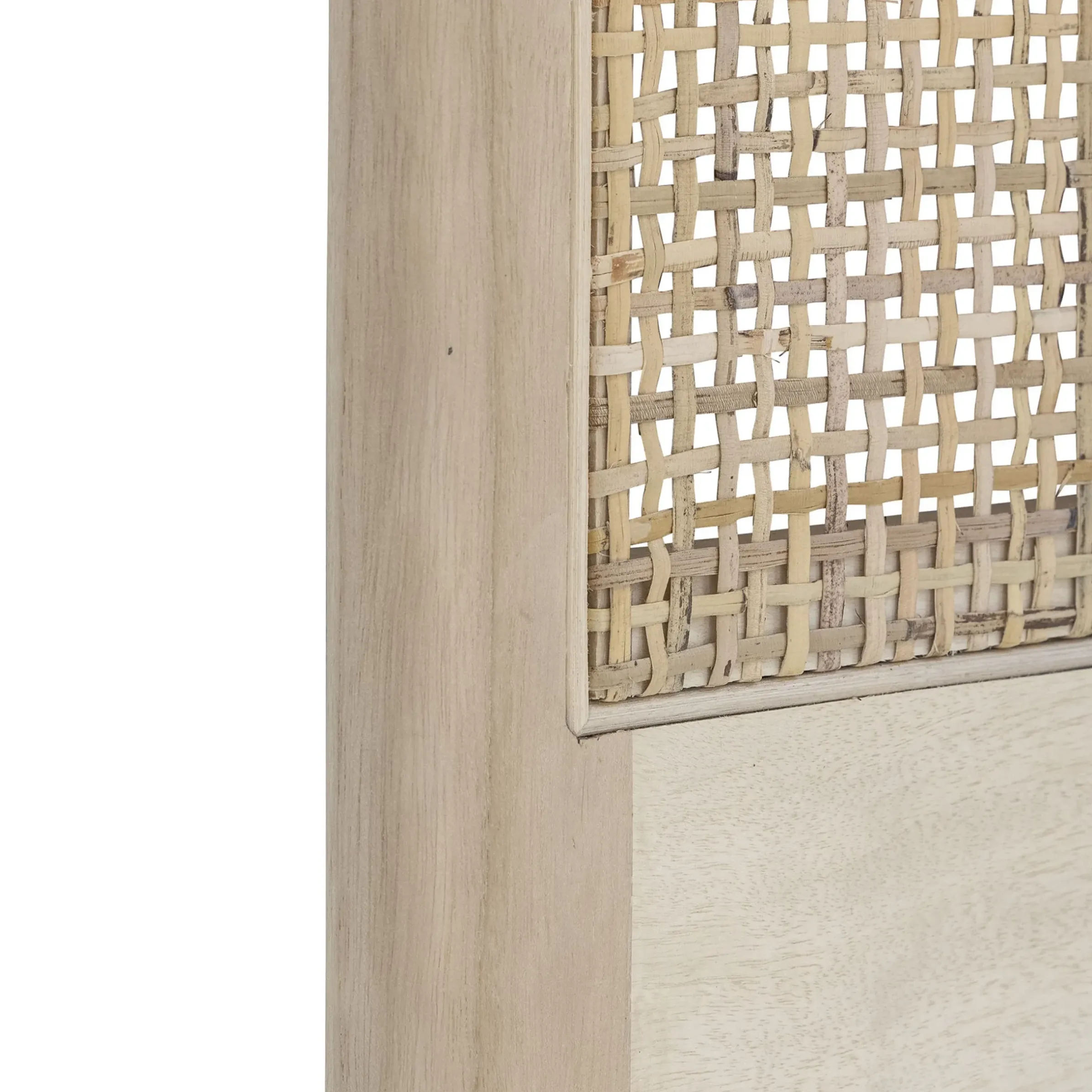 Tete De Lit Raley Bois/ Cannage Rotin - L 180 X H 70 Cm - Bloomingville