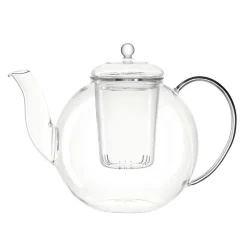Theiere Armonia Verre/ 1,2 L - Filtre Integre - Leonardo