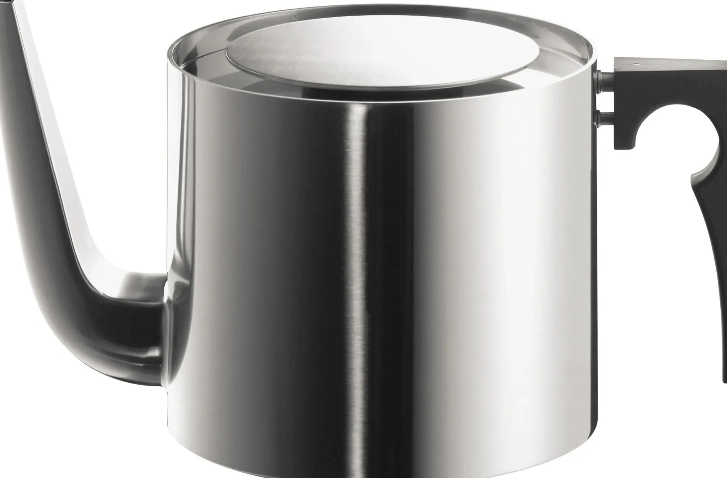 Theiere Cylinda Line Metal / 1,25 L - Arne Jacobsen, 1967 - Stelton