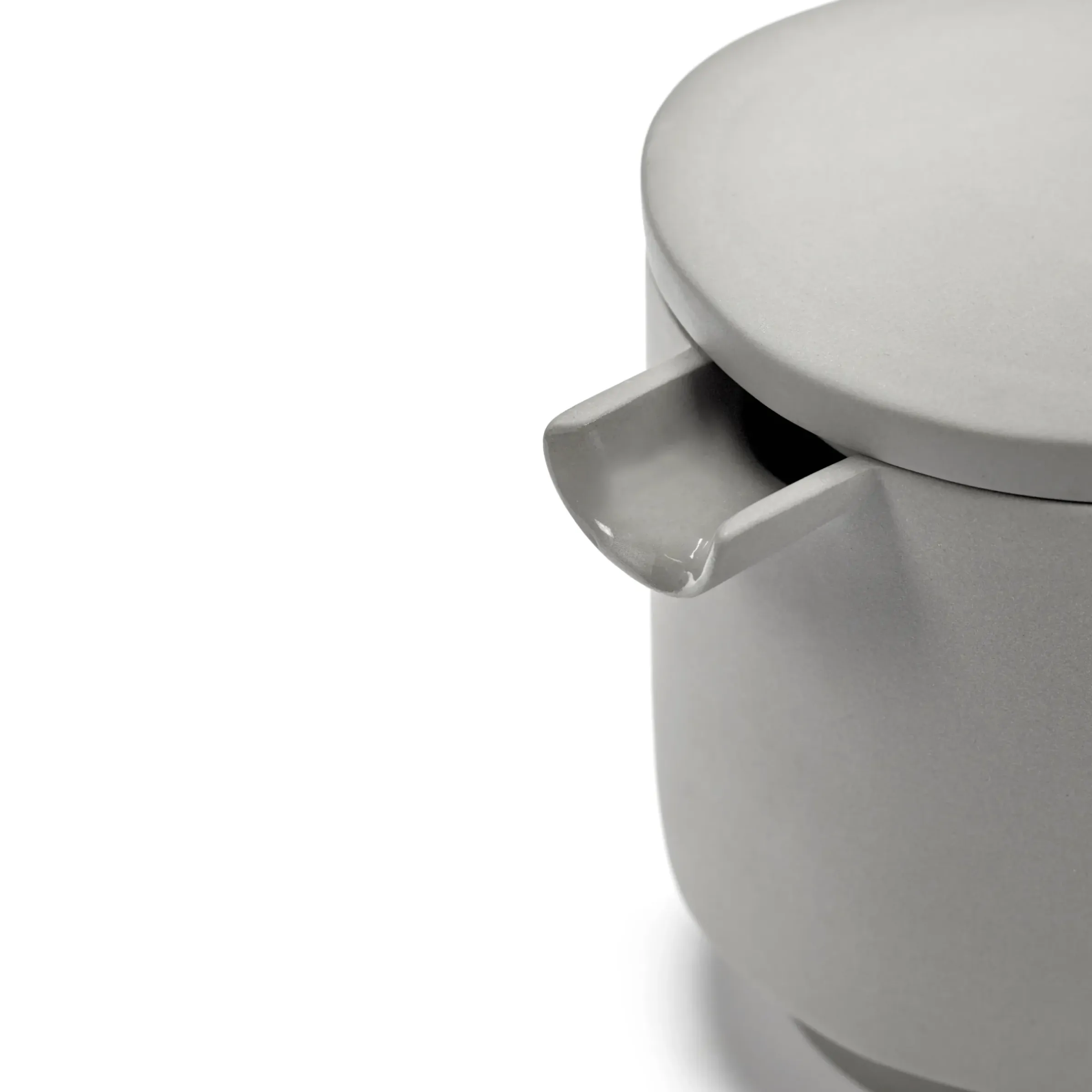Theiere Inner Circle Ceramique Gris / 95 Cl - Gres - Valerie Objects