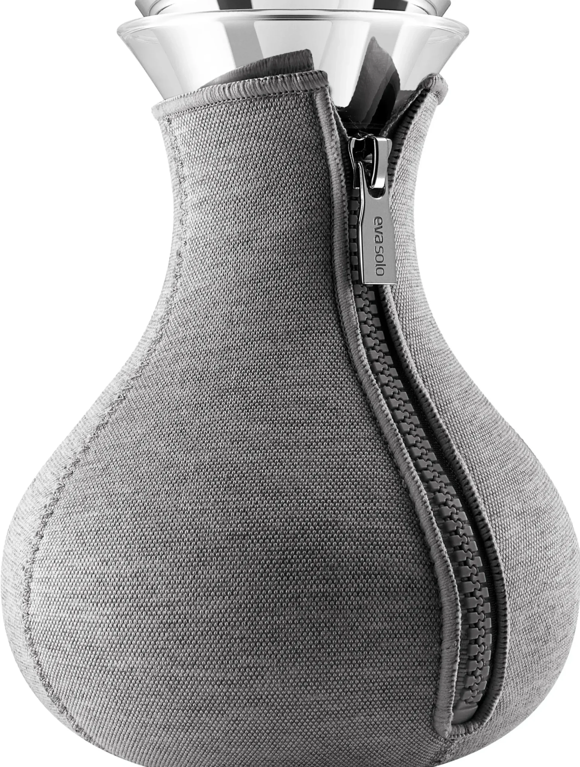Theiere Metal Verre Gris 1 L / Fourreau Tissu Technique - Eva Solo