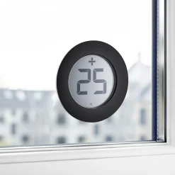 Thermometre Digital D'extérieur Metal / Autocollant - Pour Fenetre - Eva Solo