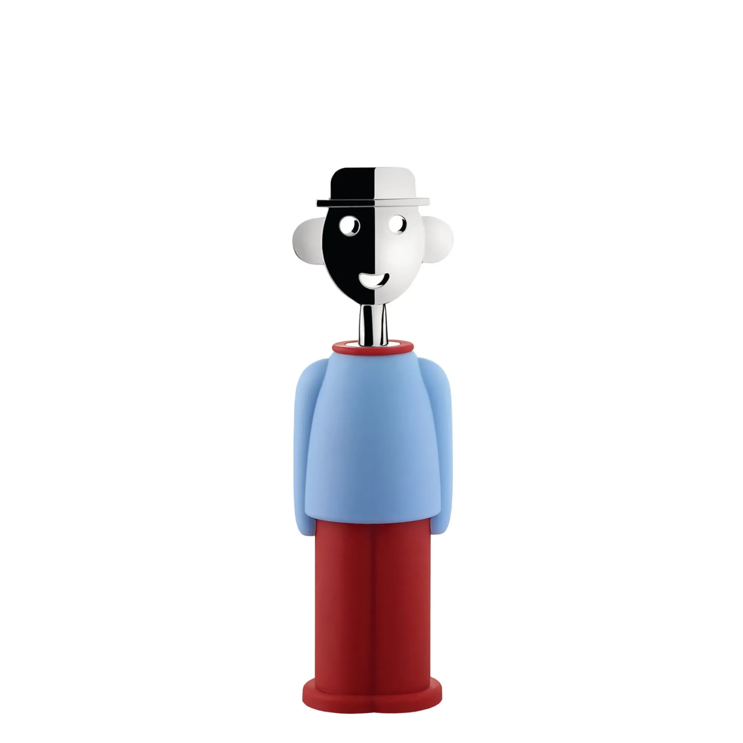 Tire-Bouchon Alessandro M. Plastique Bleu Rouge / Colour Tales - Alessi