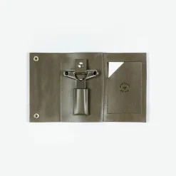 Tire-Bouchon Bilame Nomad Metal Cuir Marron Beige / Avec Etui En Cuir - Edition Limitee - L'Atelier Du Vin