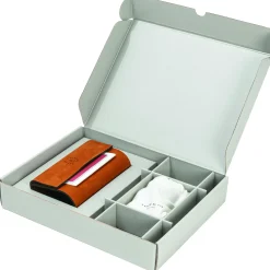 Tire-Bouchon Bilame Nomad Metal Cuir Marron Beige / Avec Etui En Cuir - Edition Limitee - L'Atelier Du Vin