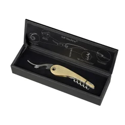 Tire-Bouchon Soft Machine Brass Metal Or - L'Atelier Du Vin