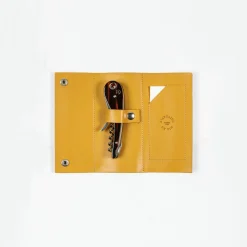 Tire-Bouchon Soft Machine Nomad Metal Cuir Jaune / Avec Etui En Cuir - Edition Limitee - L'Atelier Du Vin