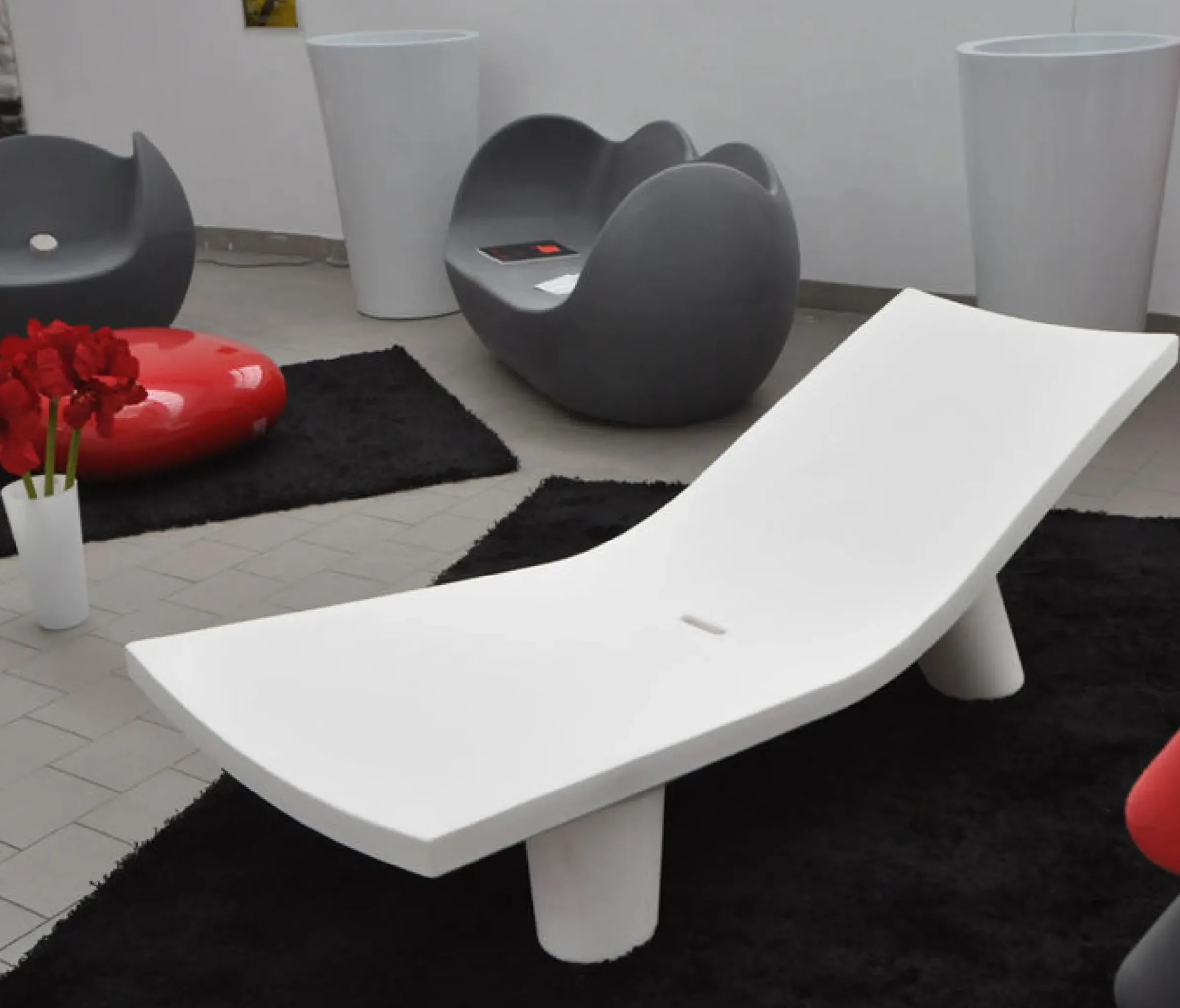 Transat Fixe Low Lita Lounge Plastiqueplastique- Slide