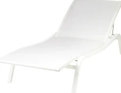 Transat Inclinable Empilable Alize Metalmetal & Tissu/ Larg. 80 Cm - 5 Positions - Fermob