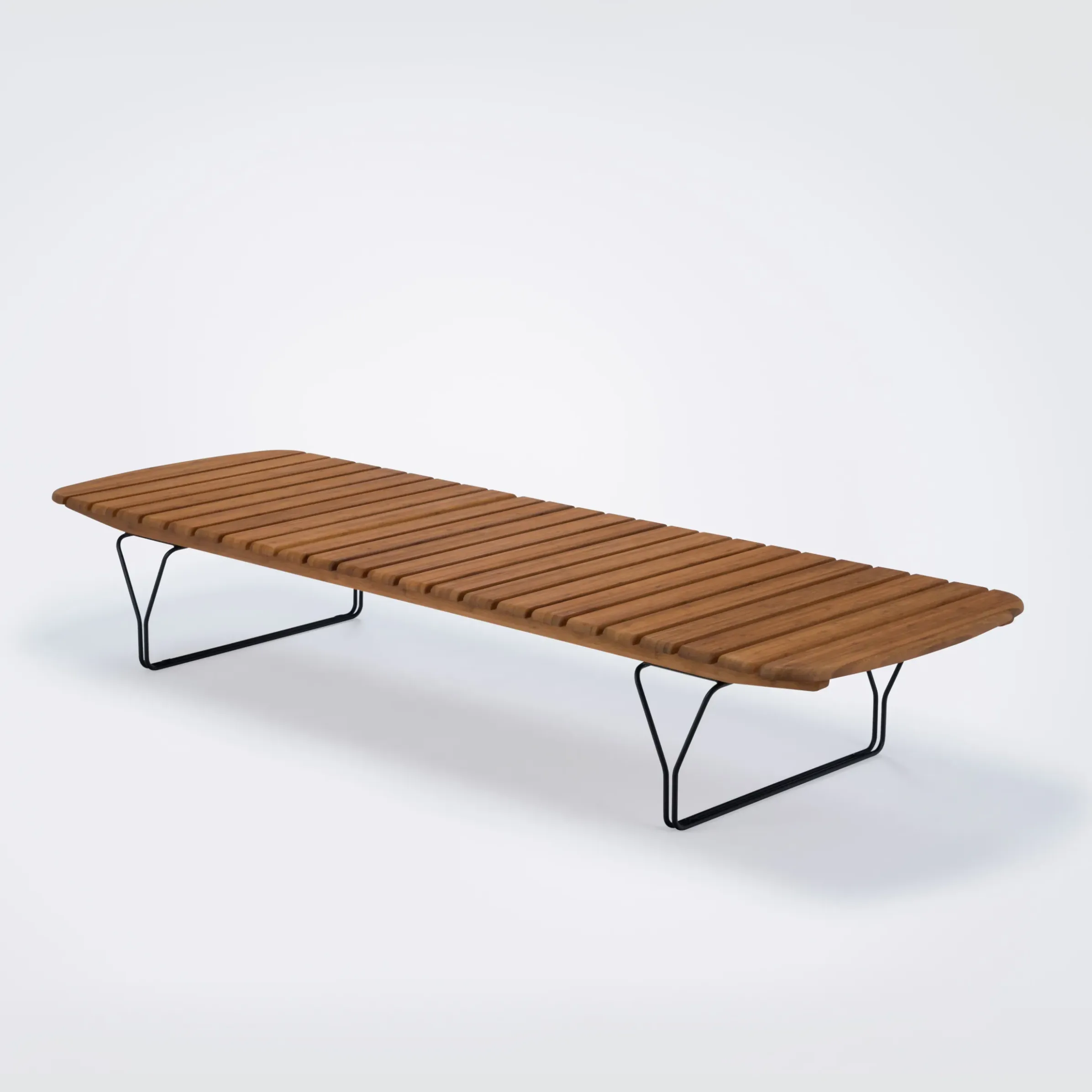 Transat Inclinable Molo Bois Naturel Bois - Houe