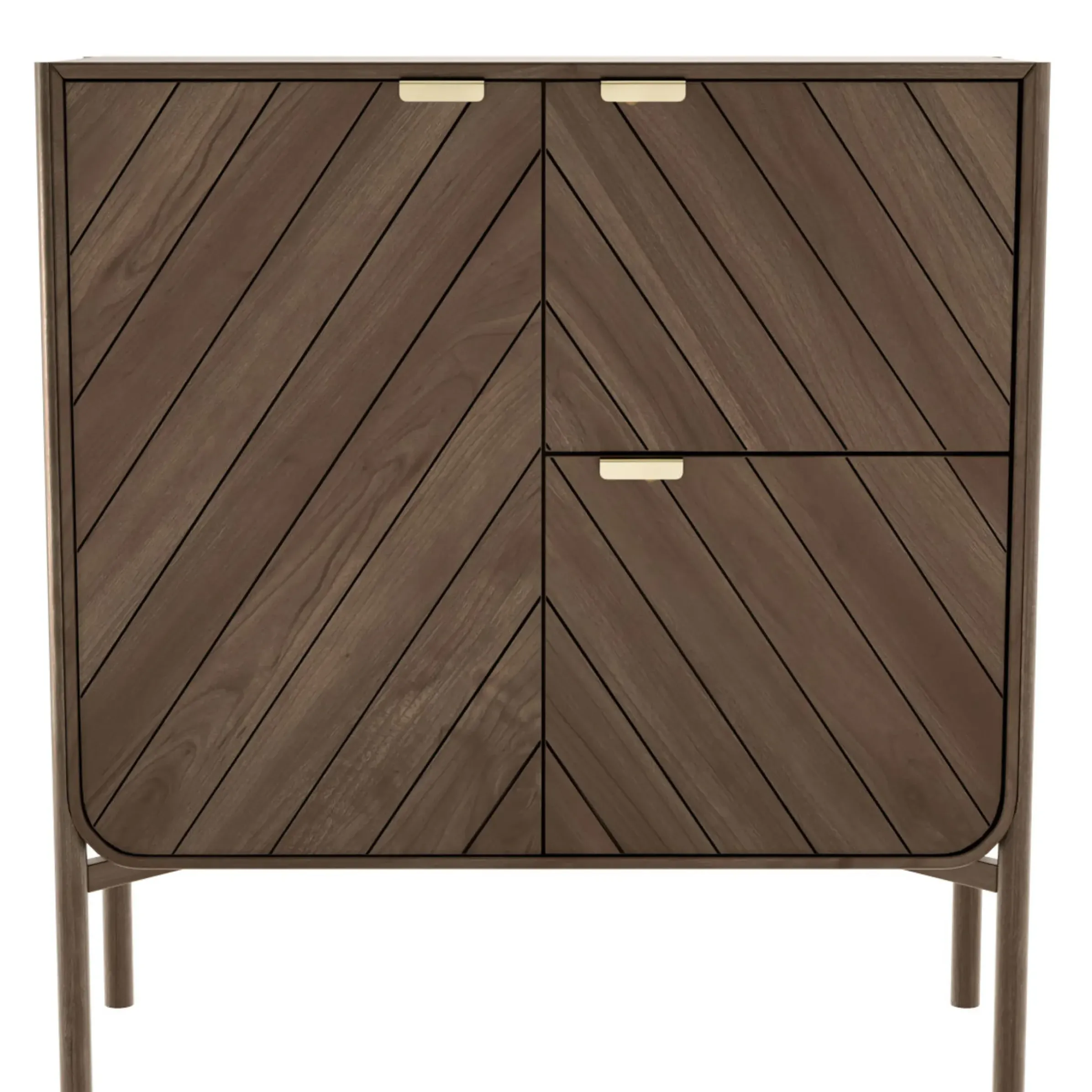 Vaisselier Marius Bois Naturel / L 120 X H 130 Cm - Harto