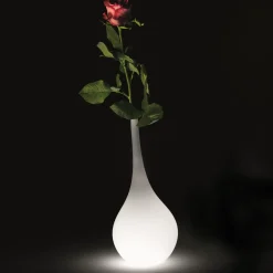 Vase Lumineux Ampoule Plastique/ H 35 Cm - Led - Indoor - Myyour
