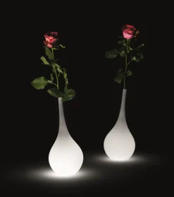 Vase Lumineux Ampoule Plastique/ H 35 Cm - Led - Indoor - Myyour